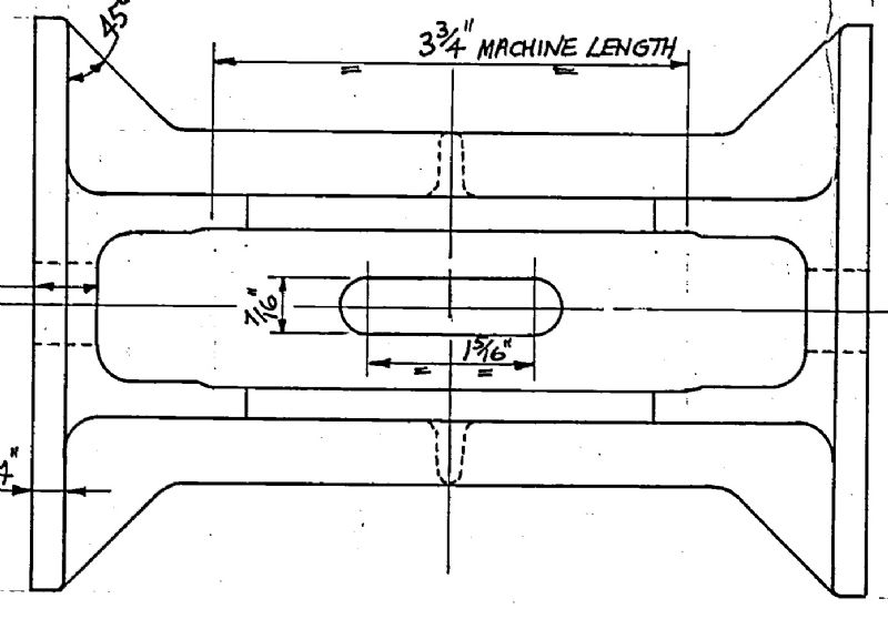 Dholpur Frame Stretcher Rear Bogie CI